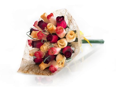 BUCHET DE TRANDAFIRI DIN LEMN "RONY"