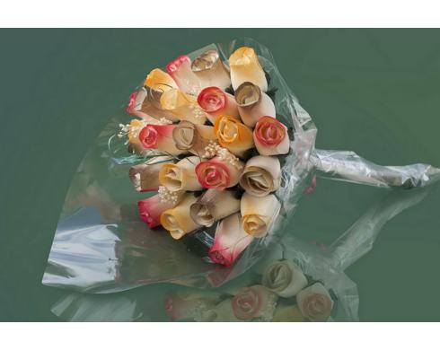 BUCHET DE TRANDAFIRI DIN LEMN „MARY”