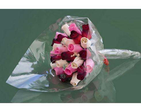 BUCHET DE TRANDAFIRI DIN LEMN „ROSIE”
