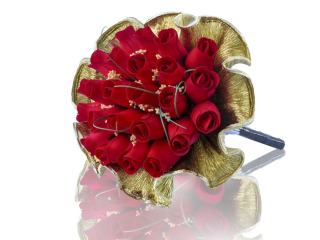 BUCHET DE TRANDAFIRI DIN LEMN "EDEN"