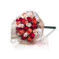 BUCHET DE TRANDAFIRI DIN LEMN "CHERRY"