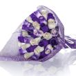 BUCHET DE TRANDAFIRI DIN LEMN "VIOLET"